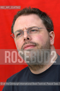 20 august 2004 - Edinburgh, UK - British writer , actor and comedian Nick Walker. He is the author of  Helloland..©at the Edinburgh International Book Festival..Pascal Saez/Writer Pictures/Rosebud2