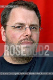 20 august 2004 - Edinburgh, UK - British writer , actor and comedian Nick Walker. He is the author of  Helloland..©at the Edinburgh International Book Festival..Pascal Saez/Writer Pictures/Rosebud2