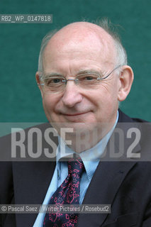 Writer Tim Waterstone at the Edinburgh International Book Festival..He is the founder of the Waterstone Bookshop chain...Copyright©Pascal Saez/Writer Pictures/Rosebud2