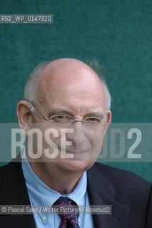Writer Tim Waterstone at the Edinburgh International Book Festival..He is the founder of the Waterstone Bookshop chain...Copyright©Pascal Saez/Writer Pictures/Rosebud2