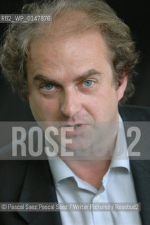 British writer Alexander Waugh at the Edinburgh International Book Festival 2005..Copyright©Pascal Saez.Pascal Saez/Writer Pictures/Rosebud2
