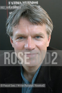 Writer Olivier Weber at the Salon du Livre (Book Fair) in Paris, March 2006....Copyright©Pascal Saez/Writer Pictures/Rosebud2
