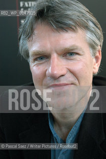 Writer Olivier Weber at the Salon du Livre (Book Fair) in Paris, March 2006....Copyright©Pascal Saez/Writer Pictures/Rosebud2