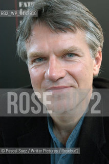Writer Olivier Weber at the Salon du Livre (Book Fair) in Paris, March 2006....Copyright©Pascal Saez/Writer Pictures/Rosebud2