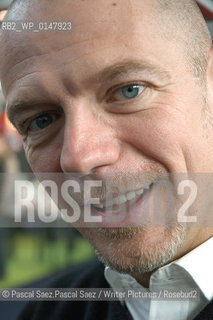 French writer Patrick Weber at the Salon du Livre (Book Fair) in Paris, March 2006..Copyright©Pascal Saez.Pascal Saez/Writer Pictures/Rosebud2
