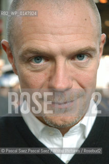 French writer Patrick Weber at the Salon du Livre (Book Fair) in Paris, March 2006..Copyright©Pascal Saez.Pascal Saez/Writer Pictures/Rosebud2