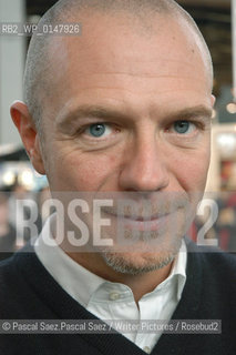 French writer Patrick Weber at the Salon du Livre (Book Fair) in Paris, March 2006..Copyright©Pascal Saez.Pascal Saez/Writer Pictures/Rosebud2