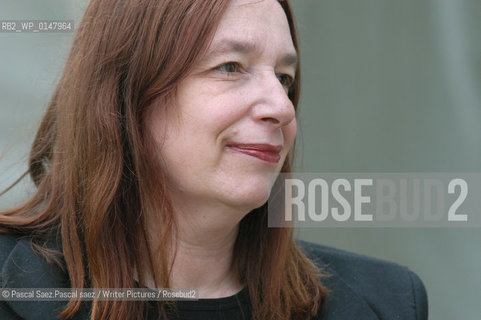 British writer Alison Weir, author of several historical novels, at the Edinburgh International Book Festival 2003...Copyright©Pascal Saez.Pascal saez/Writer Pictures/Rosebud2