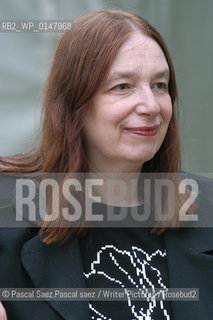 British writer Alison Weir, author of several historical novels, at the Edinburgh International Book Festival 2003...Copyright©Pascal Saez.Pascal saez/Writer Pictures/Rosebud2