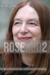 British writer Alison Weir, author of several historical novels, at the Edinburgh International Book Festival 2003...Copyright©Pascal Saez.Pascal saez/Writer Pictures/Rosebud2