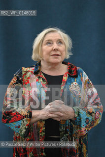 Writer Fay Weldon at the Edinburgh International Book Festival 2007. ..Copyright©Pascal Saez/Writer Pictures/Rosebud2