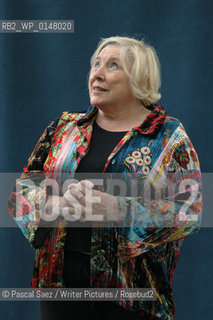 Writer Fay Weldon at the Edinburgh International Book Festival 2007. ..Copyright©Pascal Saez/Writer Pictures/Rosebud2