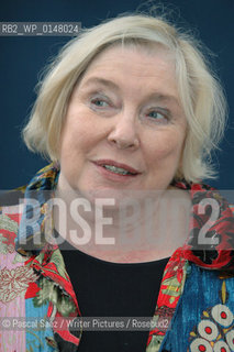 Writer Fay Weldon at the Edinburgh International Book Festival 2007. ..Copyright©Pascal Saez/Writer Pictures/Rosebud2