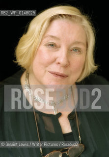 Fay Weldon at the Edinburgh Book Festival 2002..Copyright©Geraint Lewis/Writer Pictures/Rosebud2