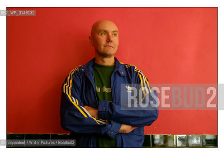 Irvine Welsh author photographed in Islington, London.. .copyright©Independent/Writer Pictures/Rosebud2