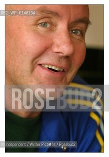 Irvine Welsh author photographed in Islington, London.. .copyright©Independent/Writer Pictures/Rosebud2