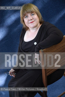 Scottish writer Louise Welsh, author of The Cutting Room and The Bullet Trick at the Edinburgh International Book Festival...Copyright©Pascal Saez/Writer Pictures/Rosebud2