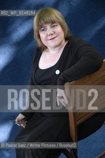 Scottish writer Louise Welsh, author of The Cutting Room and The Bullet Trick at the Edinburgh International Book Festival...Copyright©Pascal Saez/Writer Pictures/Rosebud2