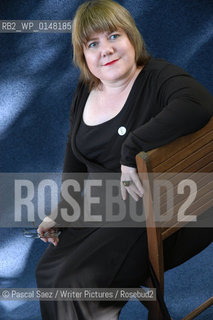 Scottish writer Louise Welsh, author of The Cutting Room and The Bullet Trick at the Edinburgh International Book Festival...Copyright©Pascal Saez/Writer Pictures/Rosebud2