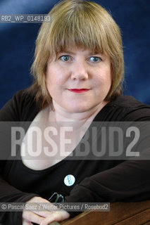 Scottish writer Louise Welsh, author of The Cutting Room and The Bullet Trick at the Edinburgh International Book Festival...Copyright©Pascal Saez/Writer Pictures/Rosebud2