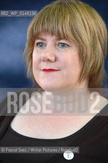 Scottish writer Louise Welsh, author of The Cutting Room and The Bullet Trick at the Edinburgh International Book Festival...Copyright©Pascal Saez/Writer Pictures/Rosebud2