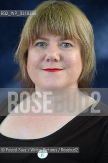 Scottish writer Louise Welsh, author of The Cutting Room and The Bullet Trick at the Edinburgh International Book Festival...Copyright©Pascal Saez/Writer Pictures/Rosebud2