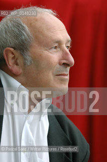 Writer Arnold Wesker at the Edinburgh International Book Festival...Copyright©Pascal Saez/Writer Pictures/Rosebud2