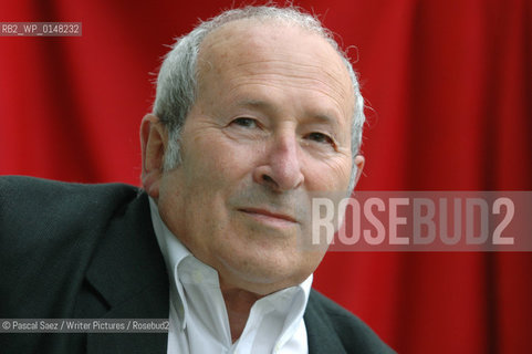 Writer Arnold Wesker at the Edinburgh International Book Festival...Copyright©Pascal Saez/Writer Pictures/Rosebud2