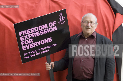 Writer Arnold Wesker at the Edinburgh International Book Festival...Copyright©Pascal Saez/Writer Pictures/Rosebud2