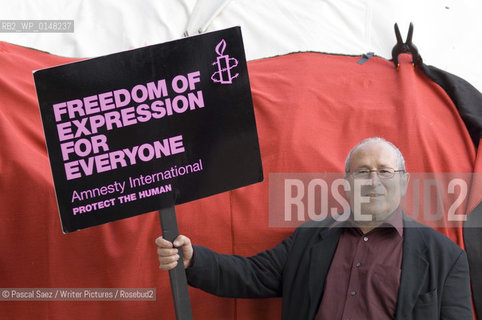 Writer Arnold Wesker at the Edinburgh International Book Festival...Copyright©Pascal Saez/Writer Pictures/Rosebud2