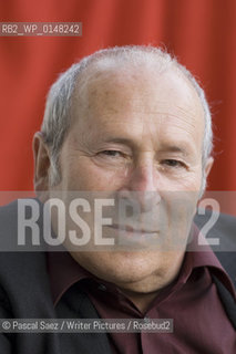 Writer Arnold Wesker at the Edinburgh International Book Festival...Copyright©Pascal Saez/Writer Pictures/Rosebud2