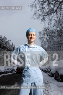 Gabriel Weston, a doctor who has written a book called Direct Red.                         .Copyright©Graham Jepson/Writer Pictures/Rosebud2