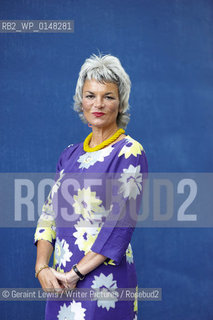 Sara Wheeler, writer, at the 2010 Edinburgh International Book Festival, August 23, 2010...Copyright©Geraint Lewis/Writer Pictures/Rosebud2