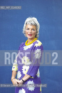 Sara Wheeler, writer, at the 2010 Edinburgh International Book Festival, August 23, 2010...Copyright©Geraint Lewis/Writer Pictures/Rosebud2