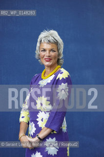 Sara Wheeler, writer, at the 2010 Edinburgh International Book Festival, August 23, 2010...Copyright©Geraint Lewis/Writer Pictures/Rosebud2
