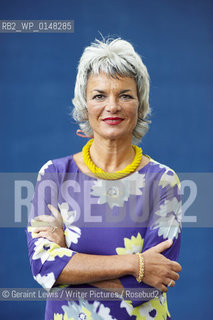 Sara Wheeler, writer, at the 2010 Edinburgh International Book Festival, August 23, 2010...Copyright©Geraint Lewis/Writer Pictures/Rosebud2