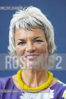Sara Wheeler, writer, at the 2010 Edinburgh International Book Festival, August 23, 2010...Copyright©Geraint Lewis/Writer Pictures/Rosebud2