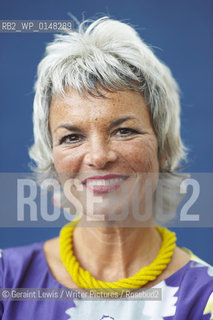 Sara Wheeler, writer, at the 2010 Edinburgh International Book Festival, August 23, 2010...Copyright©Geraint Lewis/Writer Pictures/Rosebud2