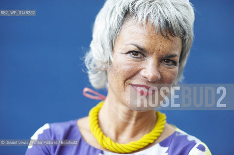 Sara Wheeler, writer, at the 2010 Edinburgh International Book Festival, August 23, 2010...Copyright©Geraint Lewis/Writer Pictures/Rosebud2