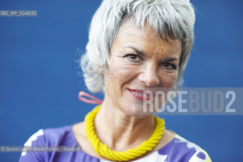 Sara Wheeler, writer, at the 2010 Edinburgh International Book Festival, August 23, 2010...Copyright©Geraint Lewis/Writer Pictures/Rosebud2