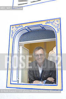 Tony Wheeler, founder of the Lonely Planet travel books ..5th DSC Jaipur Literature Festival, 21-25 Jan 2010.one of the leading literature festivals  in Asia a mix of panel discussions, lectures and readings by world renowned authors . Music also figures prominently in the evening programme...copyright©Nick Cunard/CHI-photo/Writer Pictures/Rosebud2