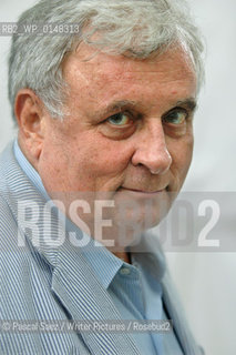 American writer Edmund White here at the Edinburgh International Book Festival 2007 to promote his latest novel Hotel de Dream. ..Copyright©Pascal Saez/Writer Pictures/Rosebud2