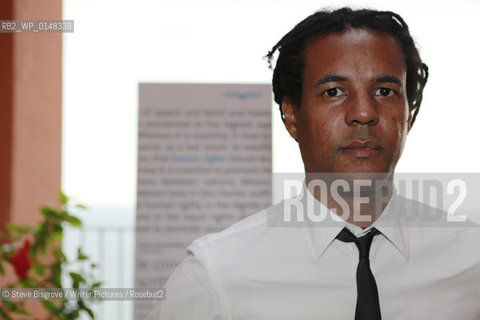 Colson Whitehead in Capri for Le Conversazioni (The Conversations). Capri, Italy. 27/6/2010..copyright©Steve Bisgrove/Writer Pictures/Rosebud2