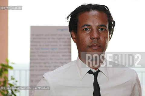Colson Whitehead in Capri for Le Conversazioni (The Conversations). Capri, Italy. 27/6/2010..copyright©Steve Bisgrove/Writer Pictures/Rosebud2