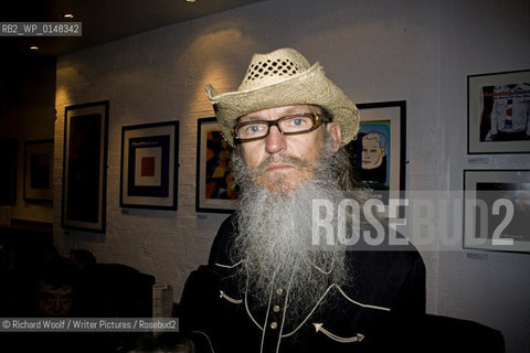 Ron Whitehead in London.  .10th November 2007..Copyright©Richard Woolf/Writer Pictures/Rosebud2
