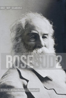 Walt Whitman (1819-1892).US author..Copyright©NNG/Writer Pictures/Rosebud2