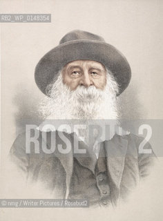 Walt Whitman (1819-1892).US author..copyright©nmg/Writer Pictures/Rosebud2