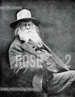 Walt Whitman (1819-91).American author.Copyright©NMG/Writer Pictures/Rosebud2