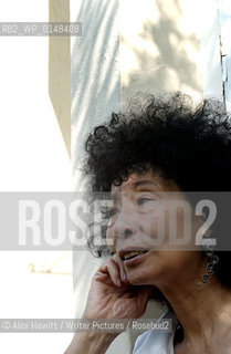 Author and Lecturer Zoe Wicomb pictured at her home in Glasgow, Scotland..Zoe is a South African writer who was born Namaqualand, South Africa in 1948....Copyright©Alex Hewitt/Writer Pictures/Rosebud2