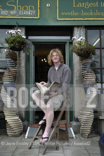 Wigtown Book Festival. The Book Shop - Shaun Bythell, owner...copyright©Jayne Emsley/TSPL/Writer Pictures/Rosebud2